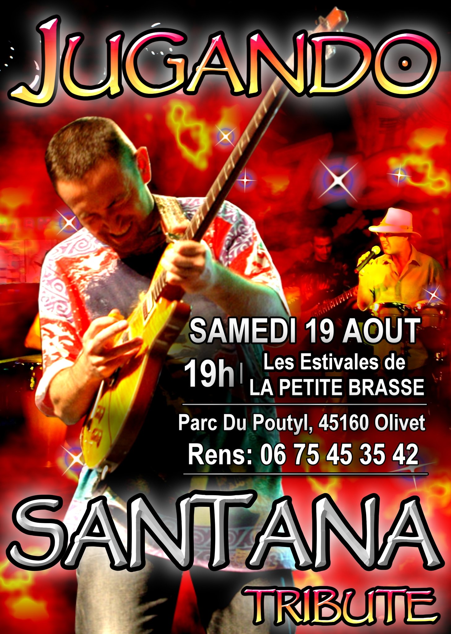 Affiche concert Les estivales de la petite brasse - Parc du Poutyl / 19 août 19h