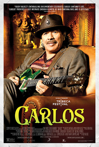 Affiche film Carlos Santana